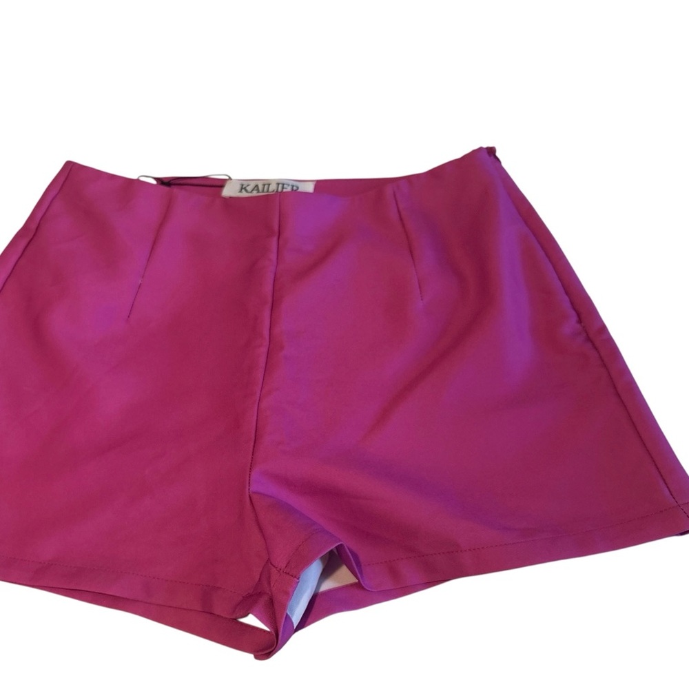 KAILIER Women’s Ombre Pink Blazer Jacket and matching shorts. Size small - Picture 9 of 11